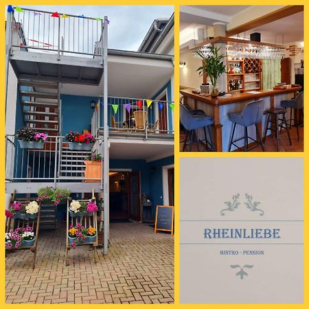 Rheinliebe Bistro Und Pension Lorch am Rhein Exteriér fotografie