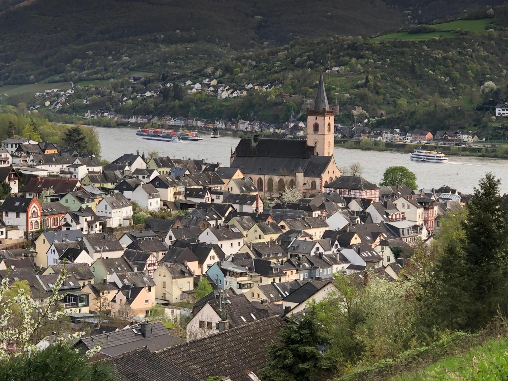 Rheinliebe Bistro Und Pension Lorch am Rhein Exteriér fotografie