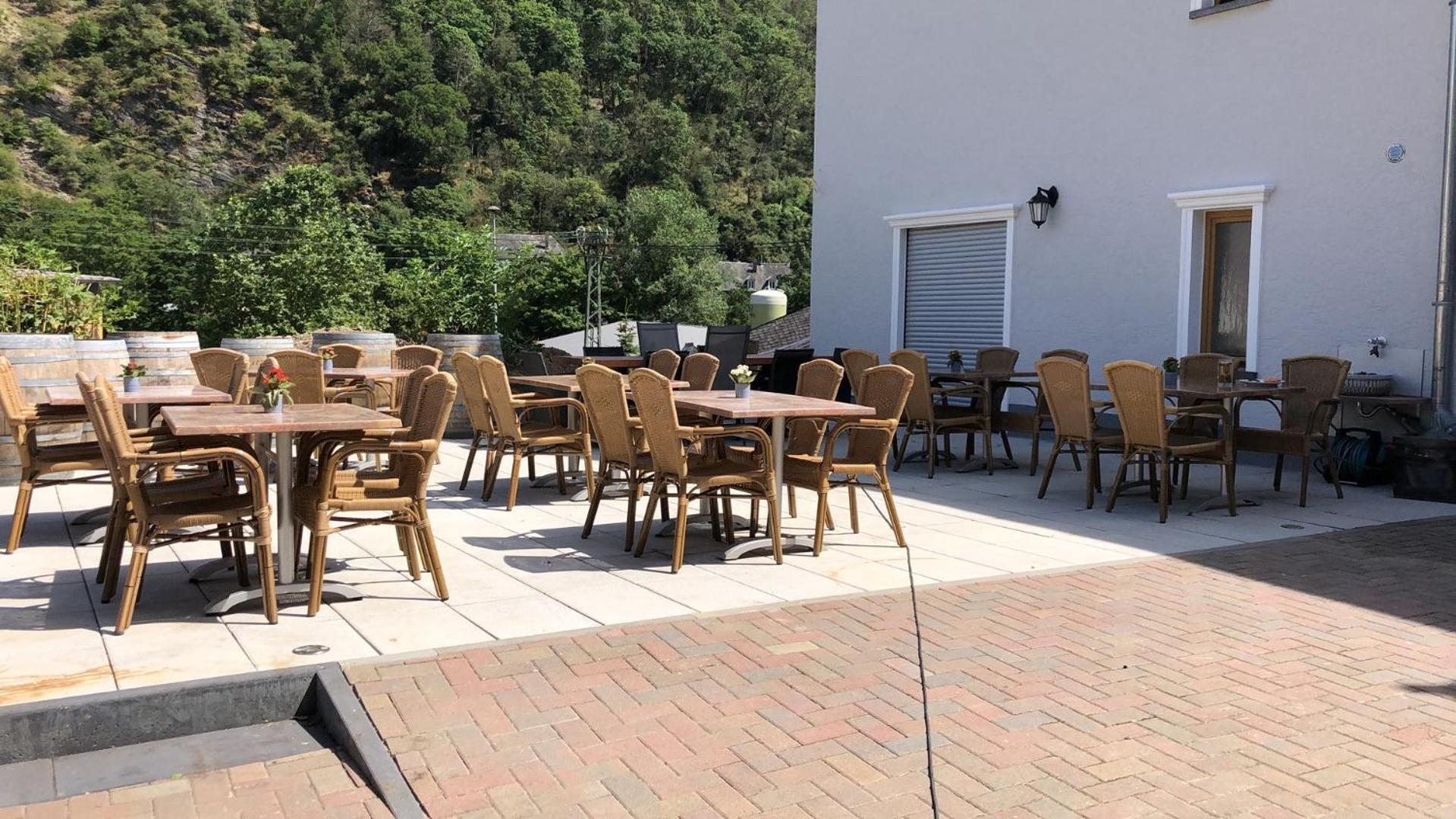 Rheinliebe Bistro Und Pension Lorch am Rhein Exteriér fotografie